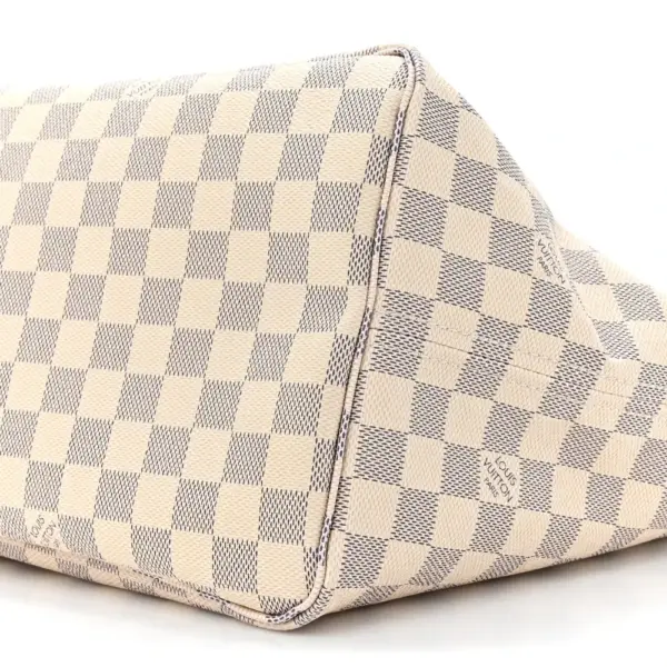 LV Neo Neverfull GM Damier Azur Canvas Beige Interior
