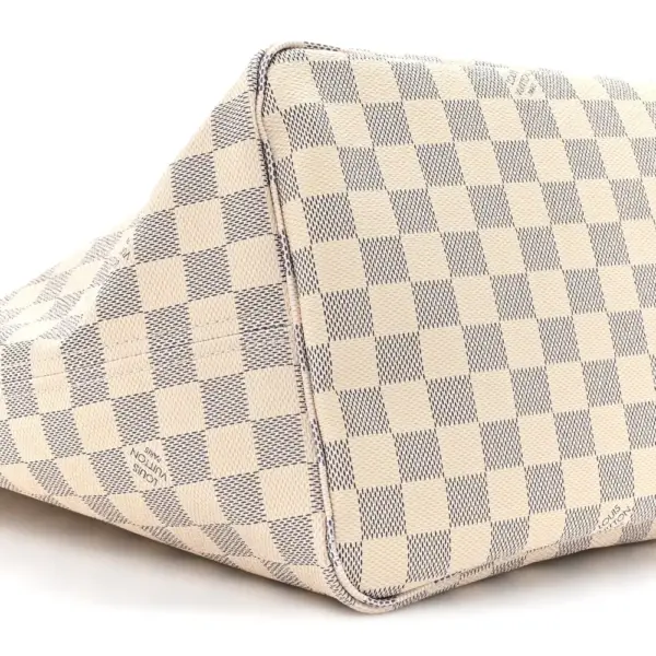 LV Neo Neverfull GM Damier Azur Canvas Beige Interior