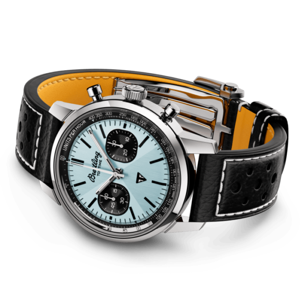 Breitling Top Time B01 Triumph Stainless steel Ice blue AB01764A1C1X1