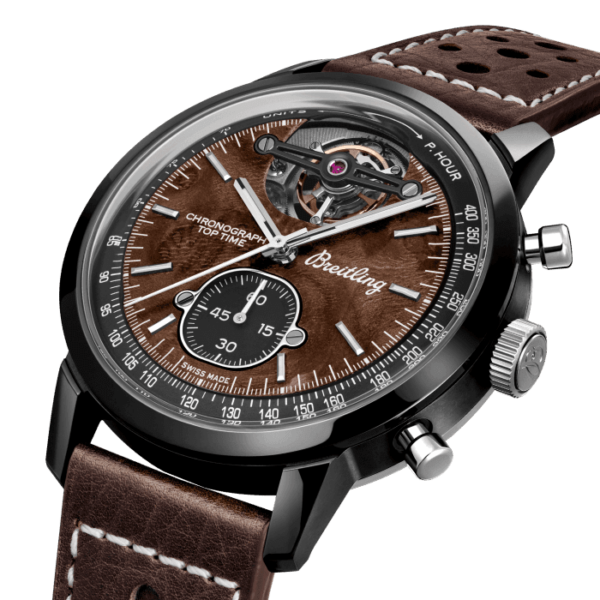 Breitling Top Time B21 Chevrolet Corvette Ceramic Walnut burl SB21252A1Q1X1