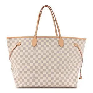 LV Neo Neverfull GM Damier Azur Canvas Beige Interior