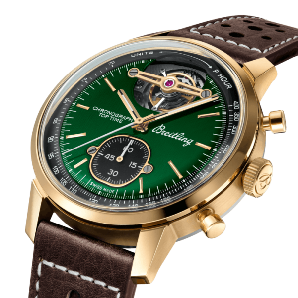 Breitling Top Time B21 Ford Mustang Bronze Green NB21251A1L1X1