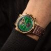 Breitling Top Time B21 Ford Mustang Bronze Green NB21251A1L1X1