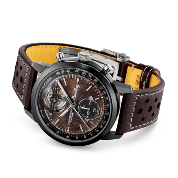 Breitling Top Time B21 Chevrolet Corvette Ceramic Walnut burl SB21252A1Q1X1