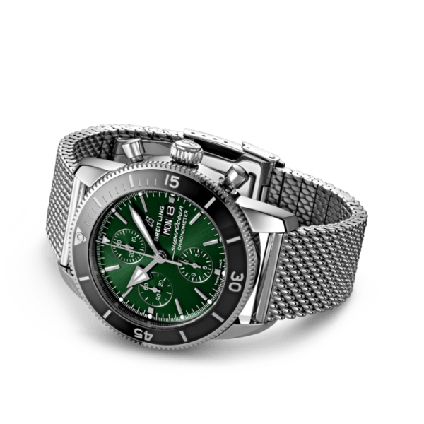 Breitling Superocean Heritage Chronograph 44 Stainless steel Green A13313121L1A1