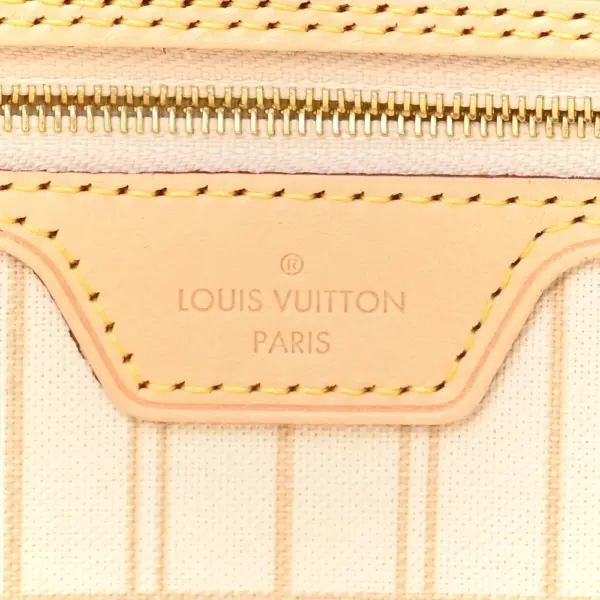 LV Neo Neverfull GM Damier Azur Canvas Beige Interior