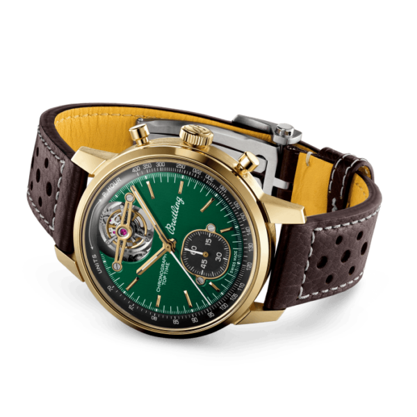 Breitling Top Time B21 Ford Mustang Bronze Green NB21251A1L1X1