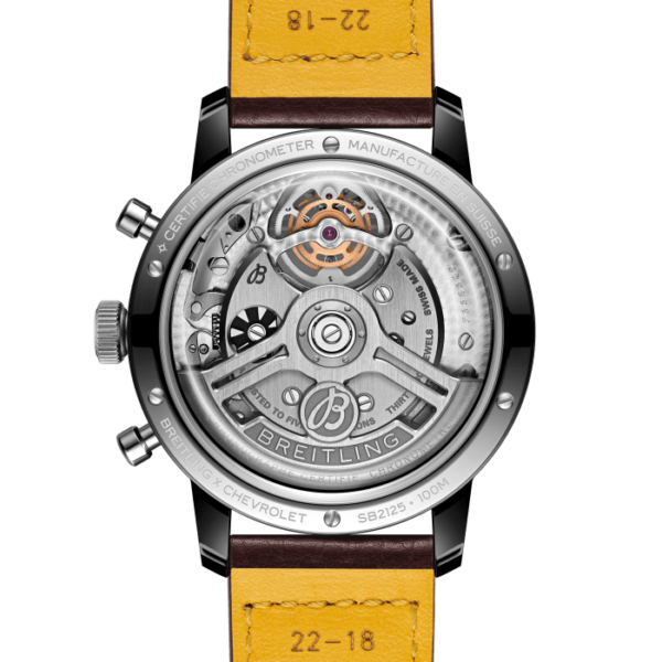Breitling Top Time B21 Chevrolet Corvette Ceramic Walnut burl SB21252A1Q1X1