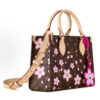 FDB6B2F5-EFF9-2337-08AB-AF60B135D814.jpg LV x Takumi Murakami Onthego CHERRY BLOSSOM gold metal accessories shoulder handbag for women brown
